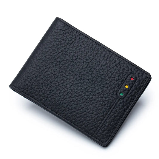 Minimalist Leather RFID Driver Wallet
