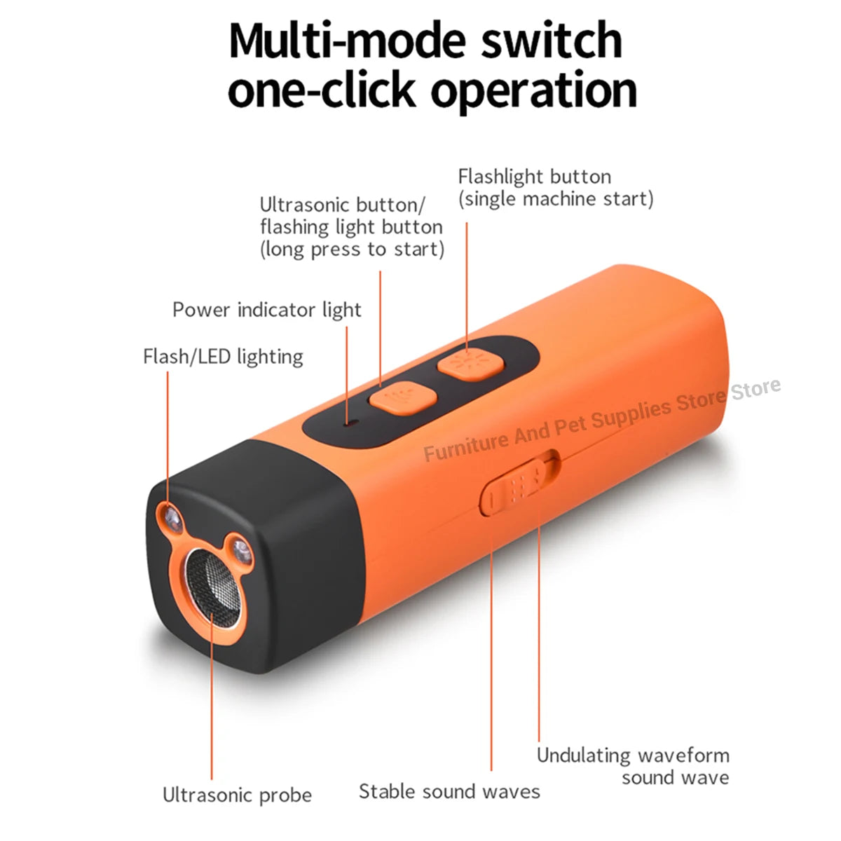 Humane Ultrasonic Behavior Training System